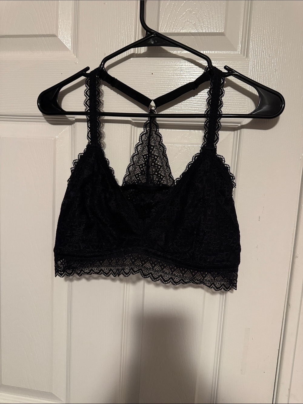 Auden Black Lace Racerback Bralette